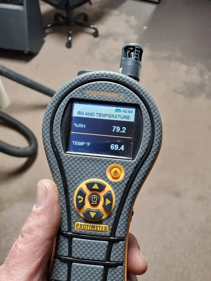 Moisture meter humidity assessment for Fire & Smoke Damage Restoration in Wareham